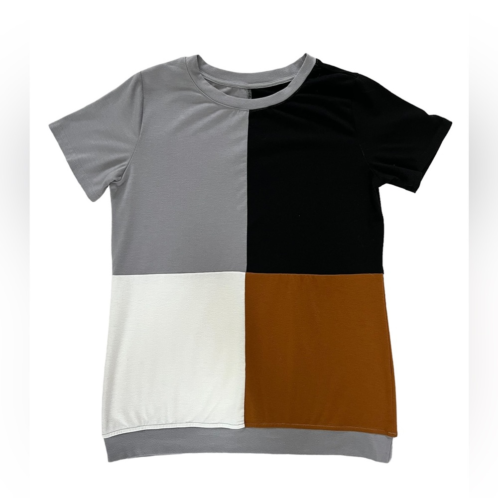 Girls Multicolor Short-Sleeve Shirt, Size 12-13